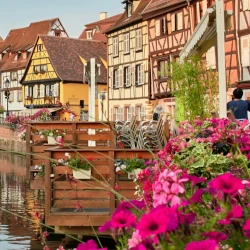 Colmar im Elsass (Symbolbild für Sternradeln im Elsass)